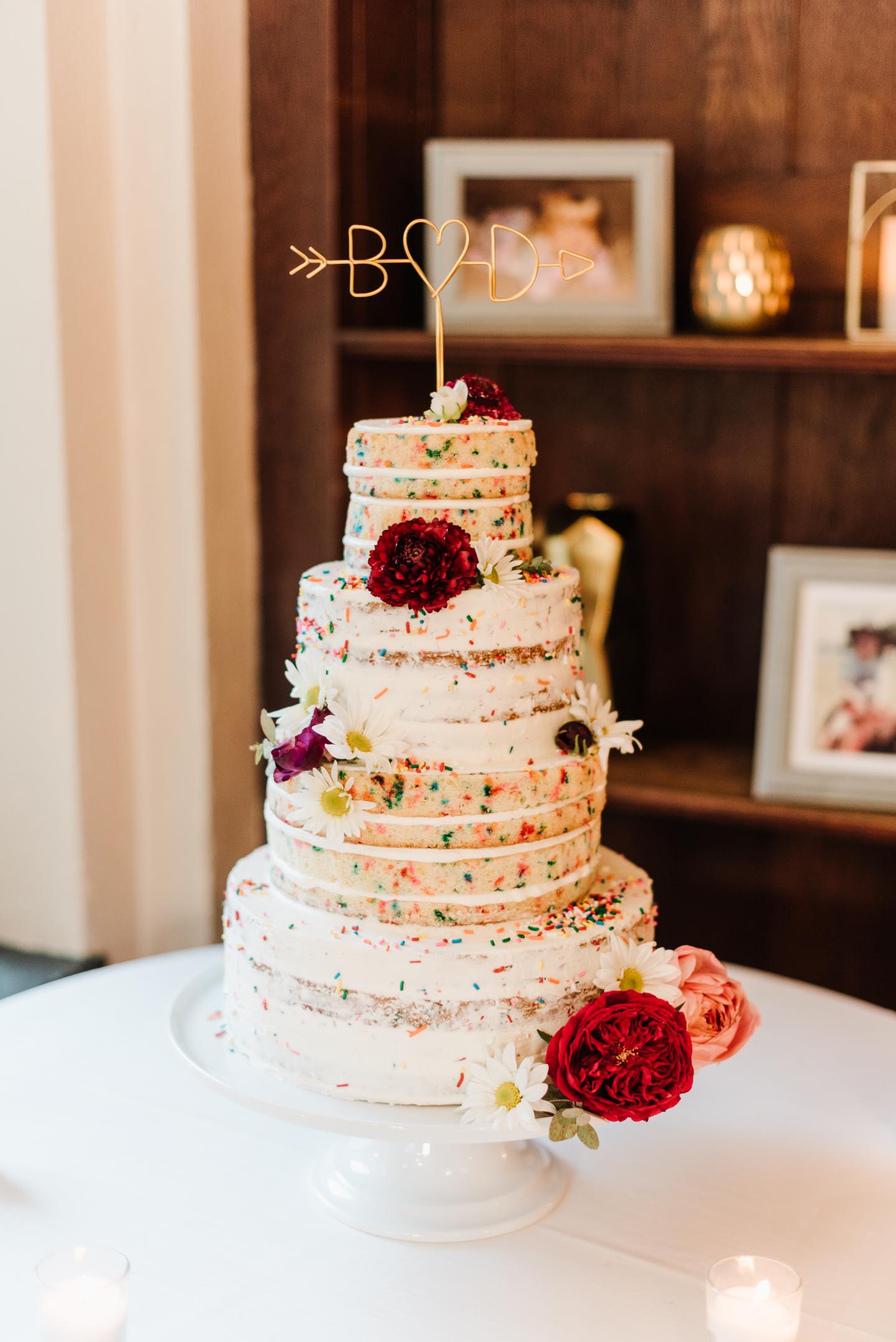A wedding cake