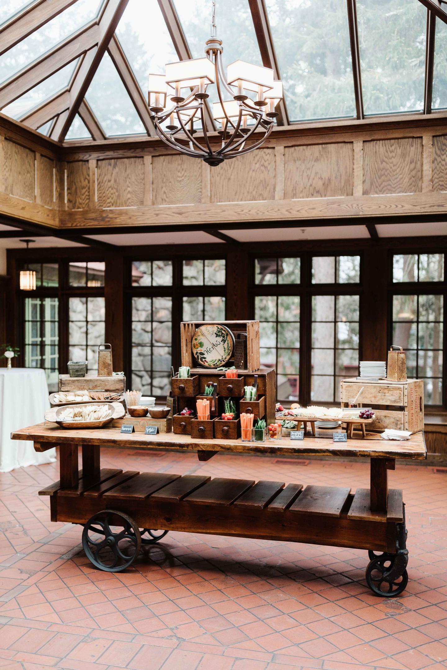 snack table