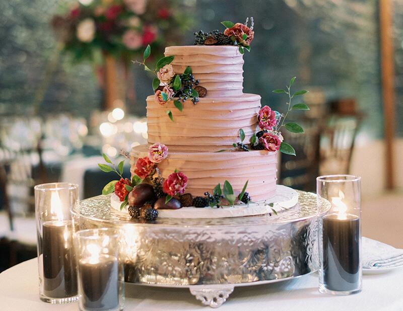 A wedding cake