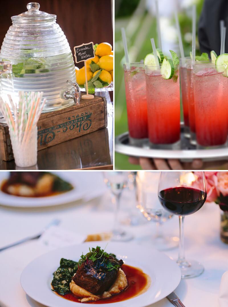 Close ups of food and drink