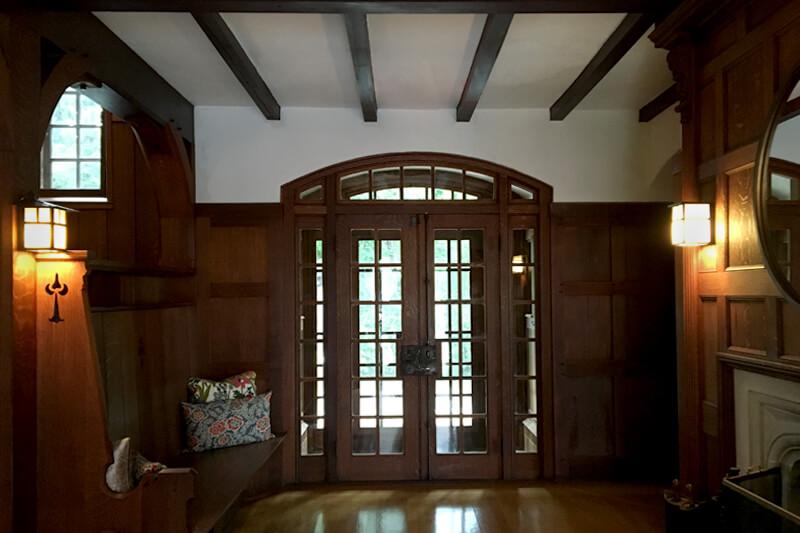 Interior of a traditional mansion