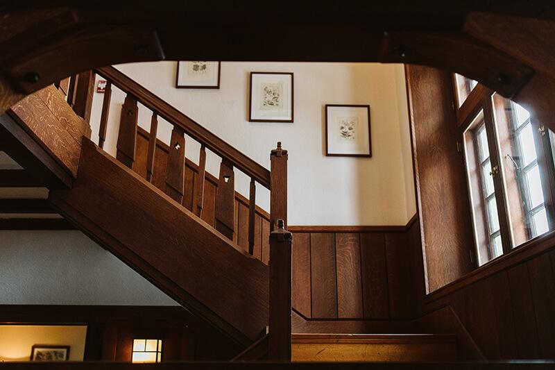 Interior of a traditional mansion