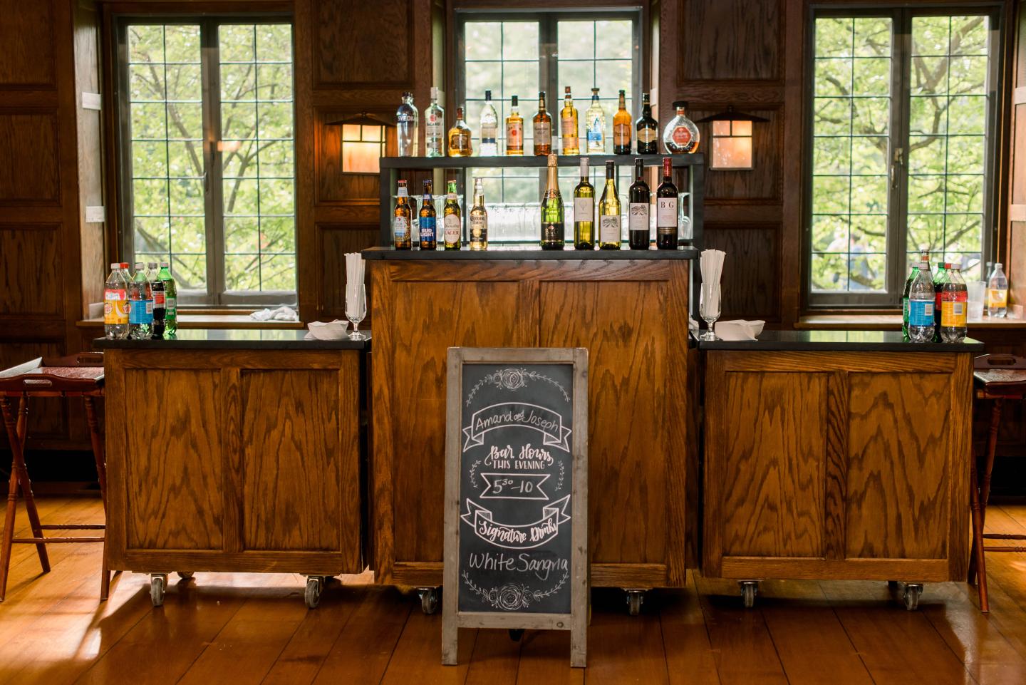 A wedding bar