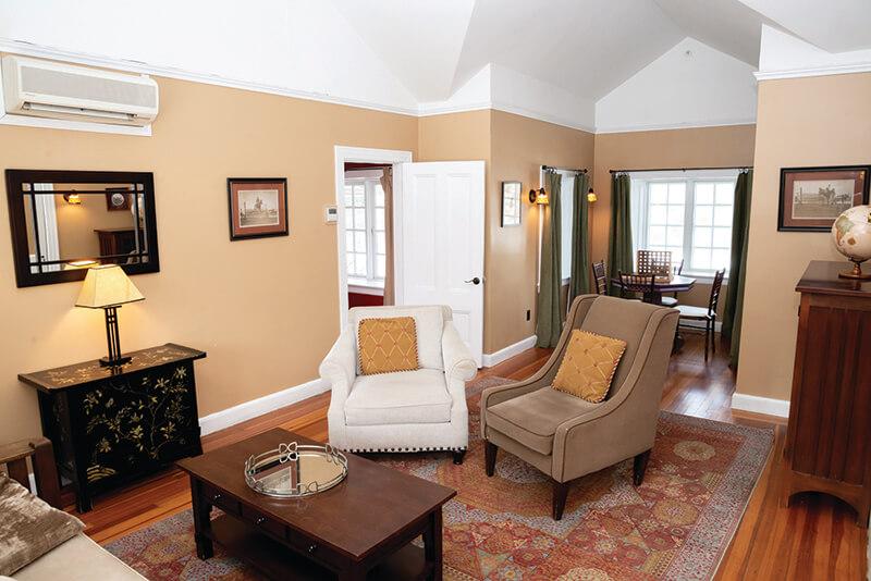 A traditional lounge