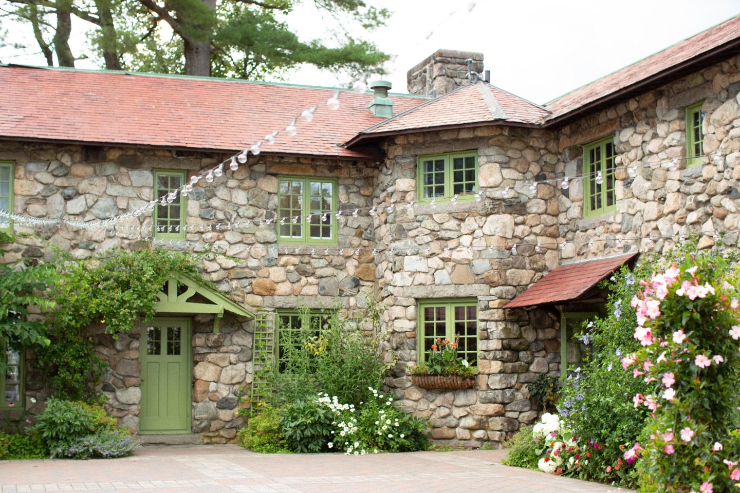 A historic courtyard