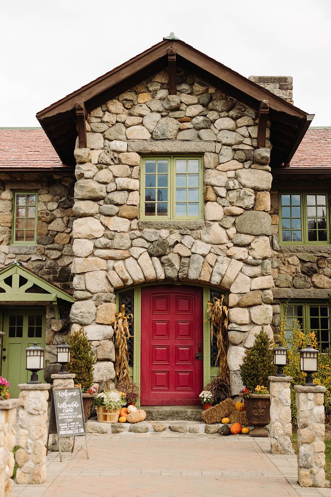 Front door of willowdale estates