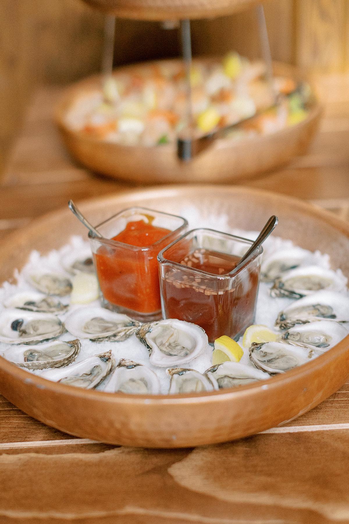 oysters appetizer