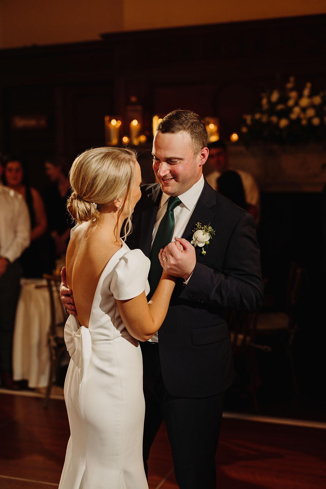 Bride and Groom First Dance