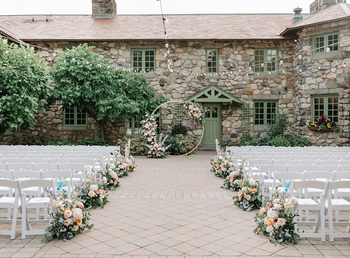 courtyard ceremony