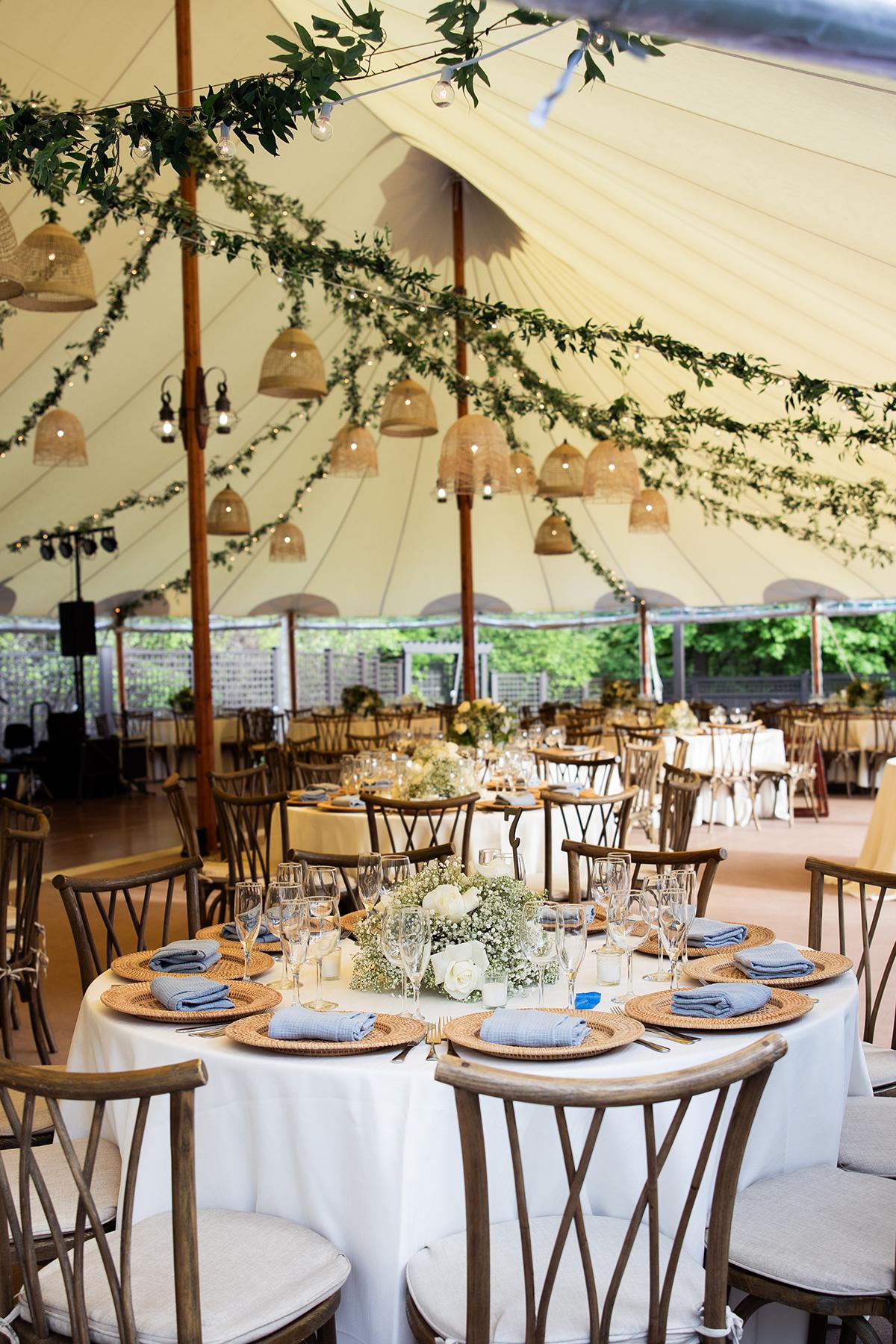 tent reception upgrades