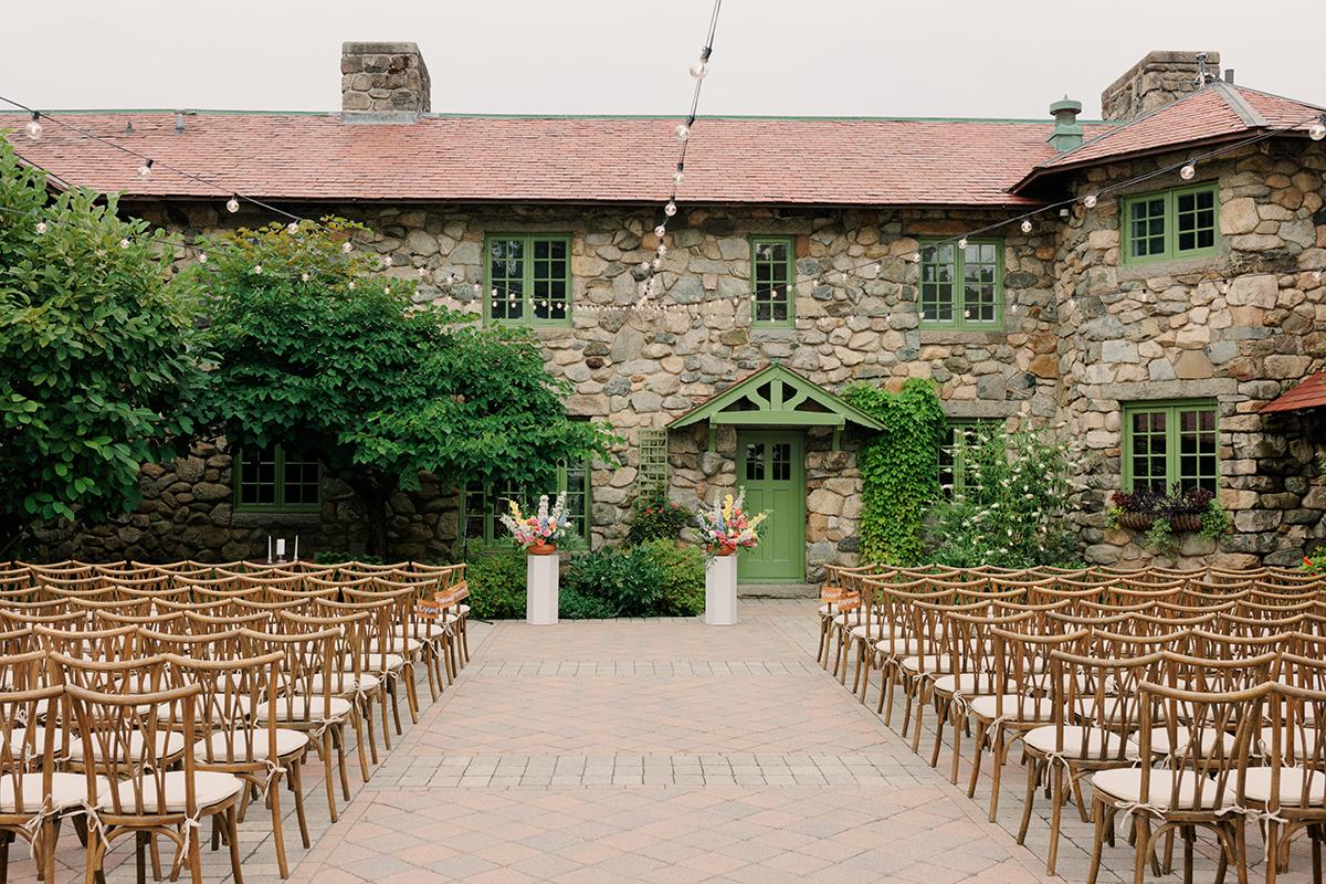 courtyard ceremony