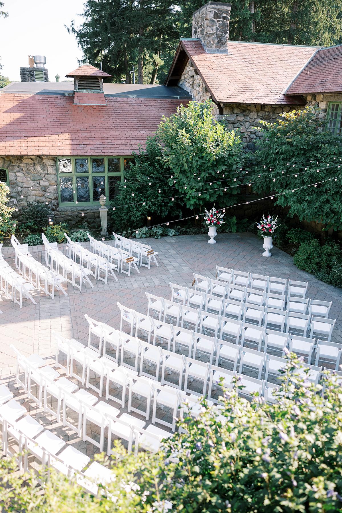 courtyard ceremony