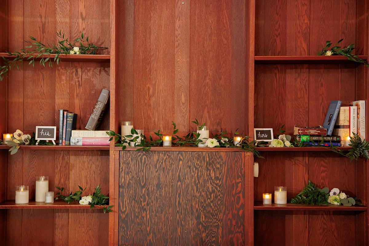 great room mantel decor