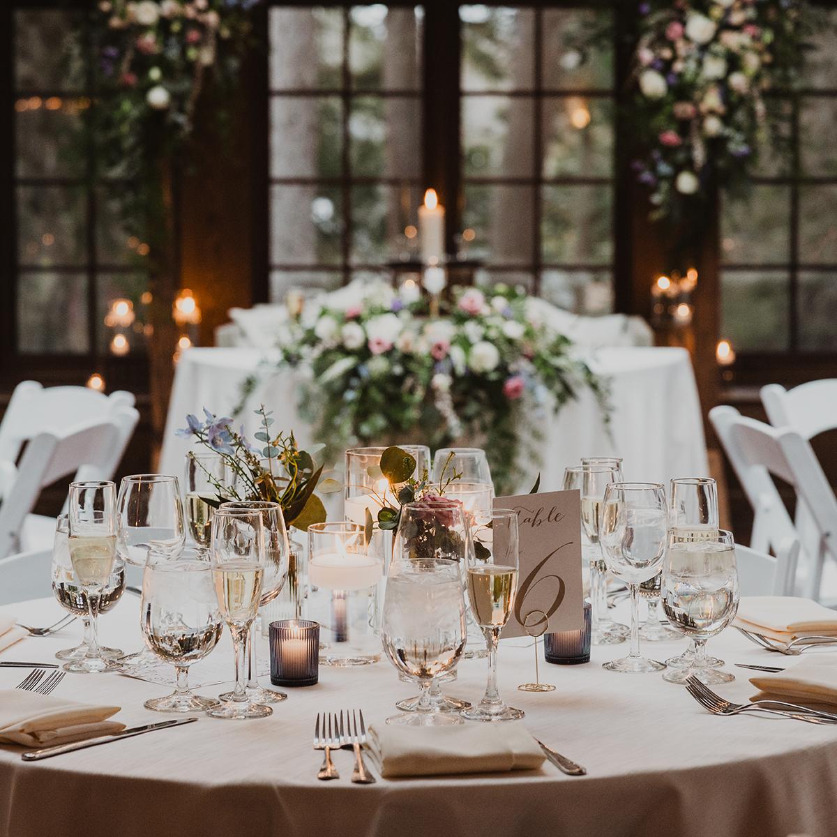 winter tablescape